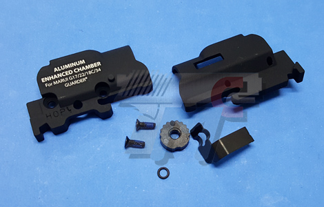 Guarder Aluminum Hop Up Chamber SET for Marui G17/18C/22/34 GBB - Click Image to Close
